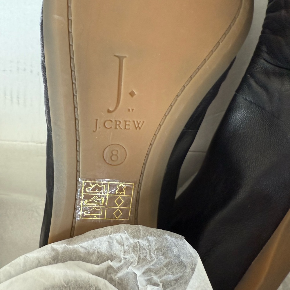 J. Crew Women's Classic Black Flats - Picture 4 of 12